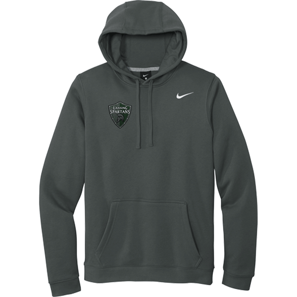 Lansing Spartans Nike Club Fleece Pullover Hoodie