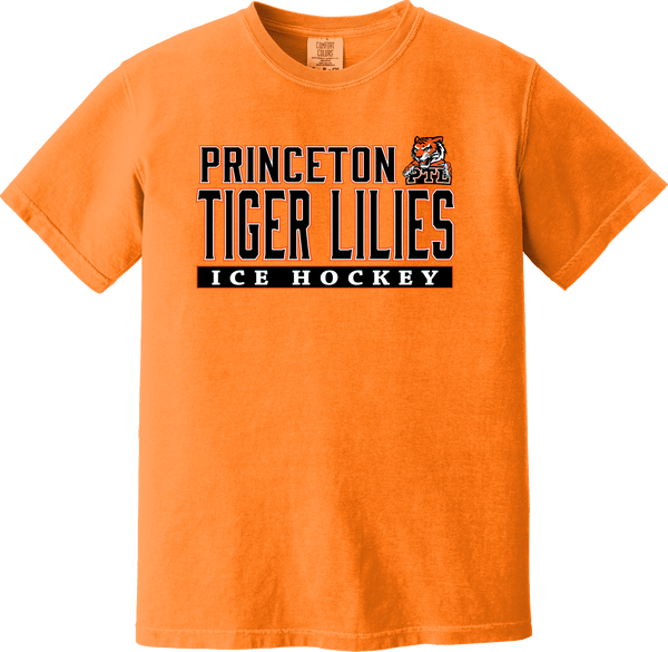 Princeton Tiger Lilies Heavyweight Ring Spun Tee