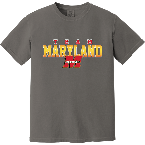 Team Maryland Heavyweight Ring Spun Tee