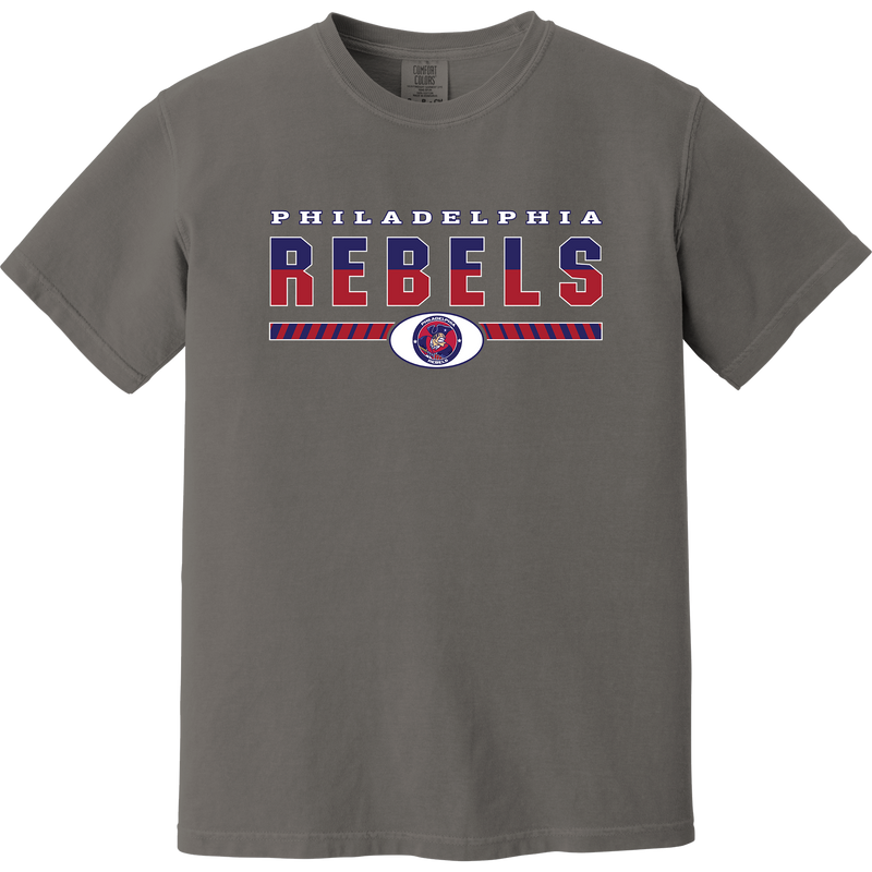 Philadelphia Rebels Heavyweight Ring Spun Tee