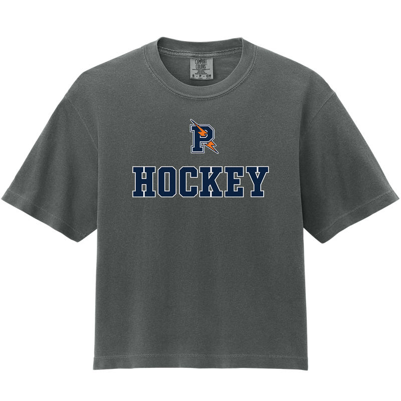 Powers Hockey Comfort Colors Women’s Heavyweight Boxy Tee
