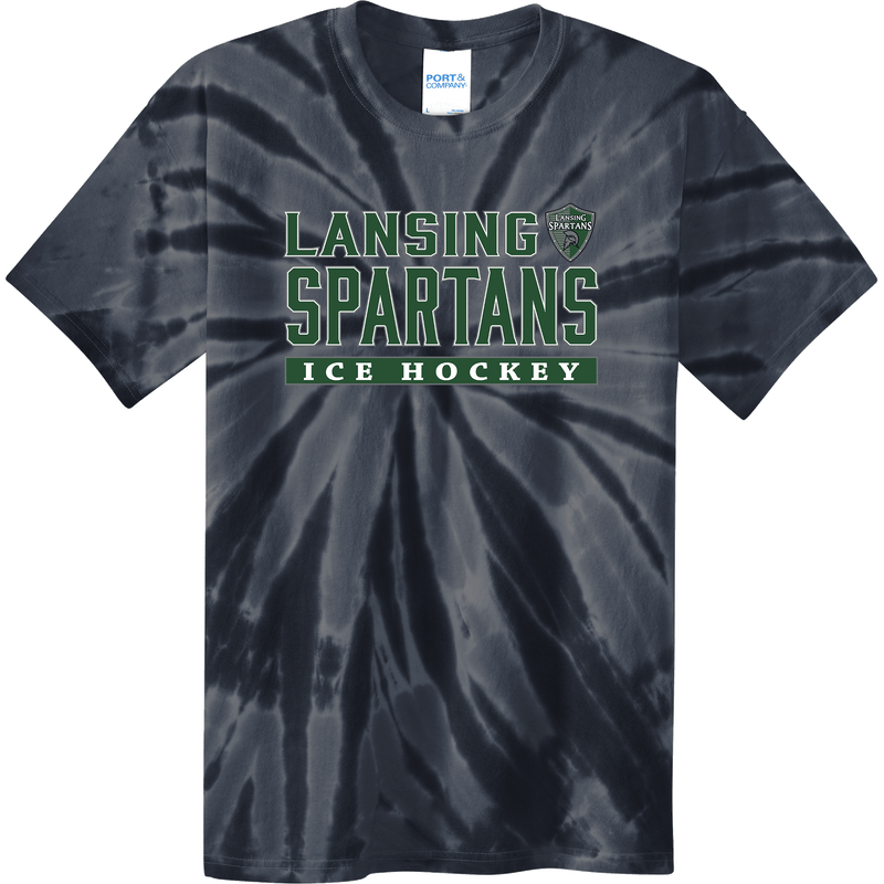 Lansing Spartans Youth Tie-Dye Tee