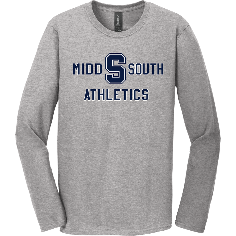 Midd South Athletics Softstyle Long Sleeve T-Shirt