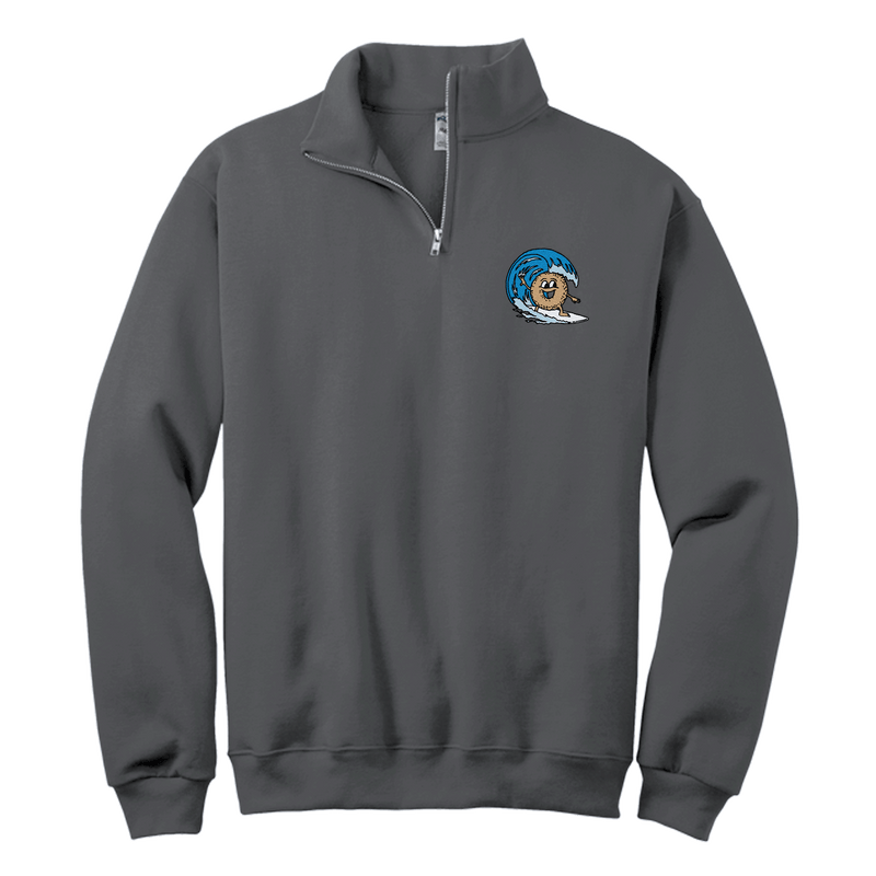 BagelEddi's NuBlend 1/4-Zip Cadet Collar Sweatshirt