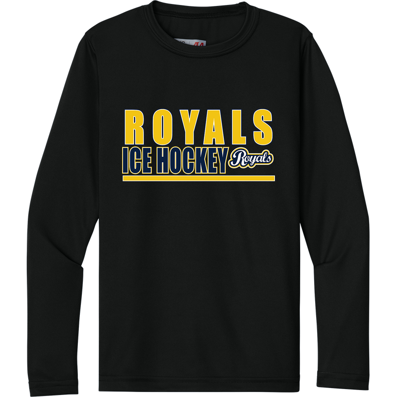 Royals Hockey Club Youth Cooling Performance Long Sleeve Tee