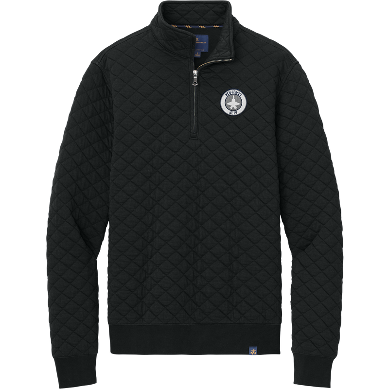 NJ Jets Brooks Brothers Diamond Quilt 1/4-Zip