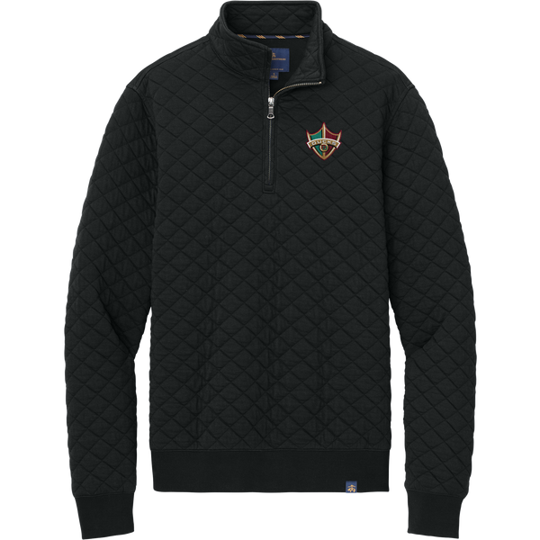 Delaware Ducks Brooks Brothers Diamond Quilt 1/4-Zip