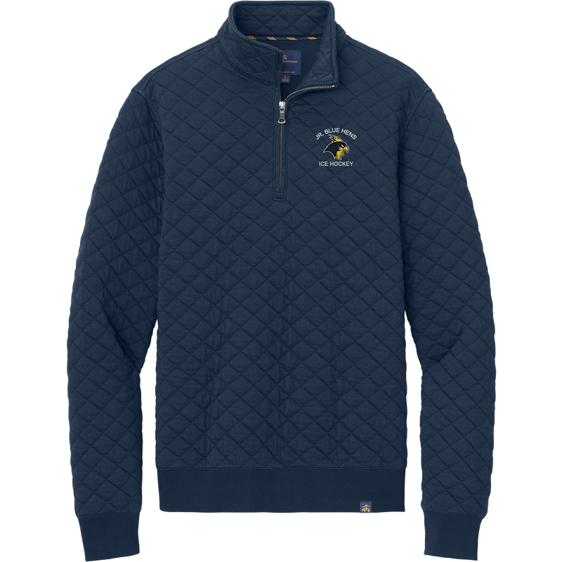 Delaware Jr. Blue Hens Brooks Brothers Diamond Quilt 1/4-Zip