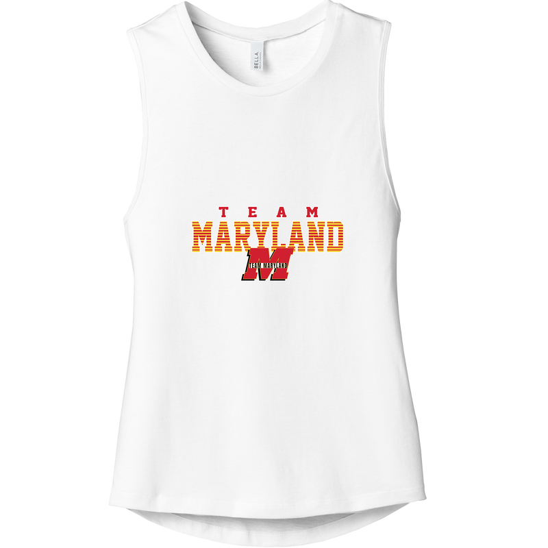 Team Maryland Womens Jersey Muscle Tank
