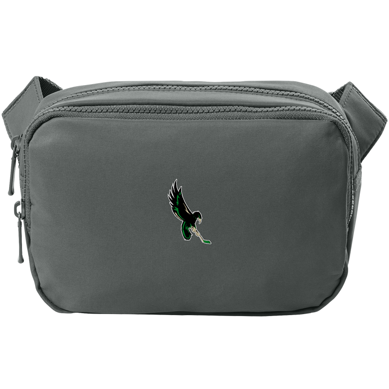 Wilmington Nighthawks Matte Dual-Compartment Crossbody