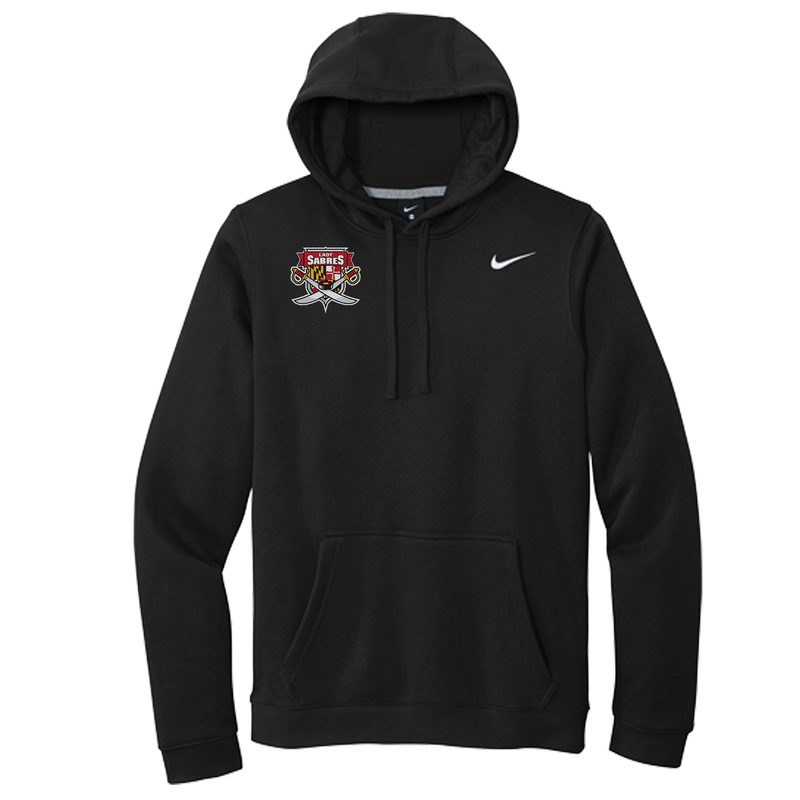 SOMD Lady Sabres Nike Club Fleece Pullover Hoodie