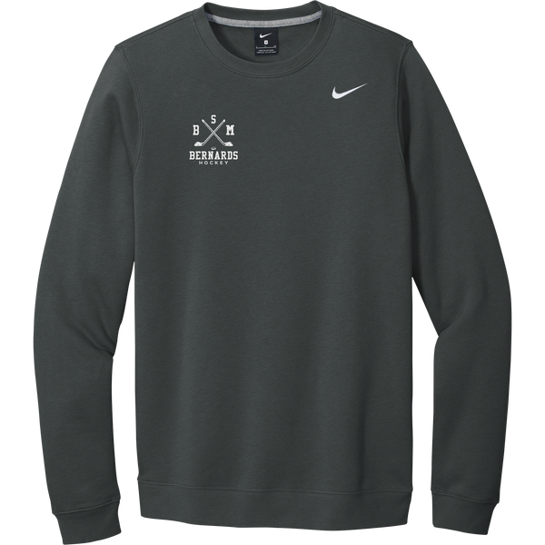 BSM Bernards Nike Club Fleece Crew