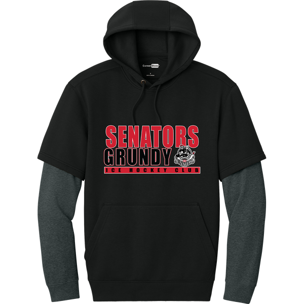 Grundy Senators Tough Fleece Layered Hoodie