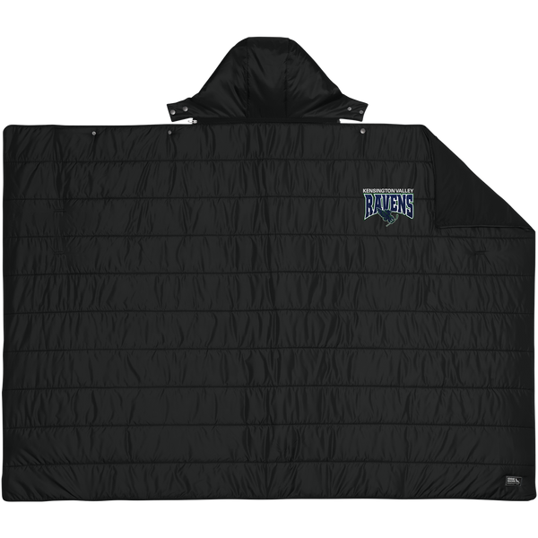Kensington Valley Ravens Eddie Bauer Puffy Camp Poncho