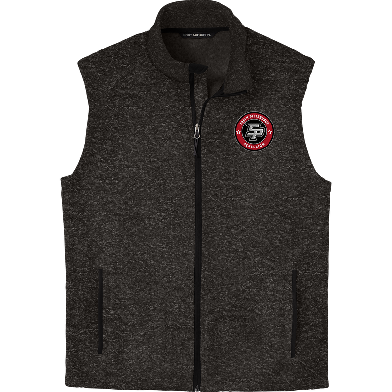 South Pittsburgh Rebellion Sweater Fleece Vest