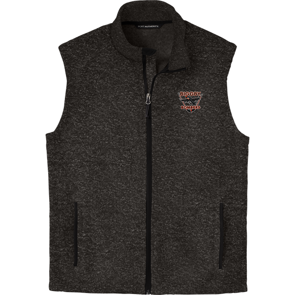 Biggby Bombers Sweater Fleece Vest