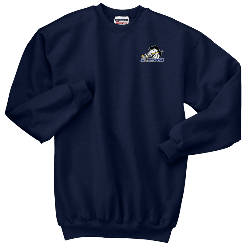 Mid-State Mustangs Ultimate Cotton - Crewneck Sweatshirt