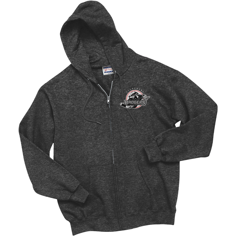 Allegheny Badgers Ultimate Cotton - Full-Zip Hooded Sweatshirt