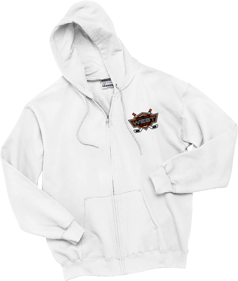 Orange County West Ultimate Cotton - Full-Zip Hooded Sweatshirt