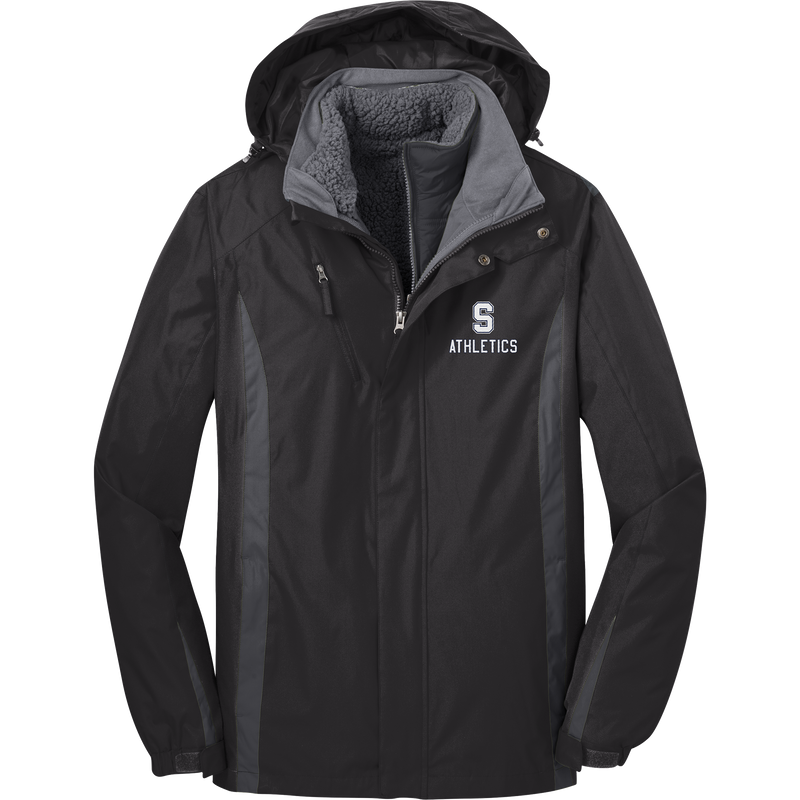 Midd South Athletics Colorblock 3-in-1 Jacket