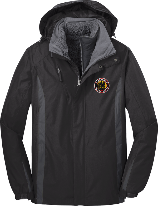 Maryland Black Bears Colorblock 3-in-1 Jacket