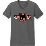 MD Jr. Black Bears Softstyle V-Neck T-Shirt