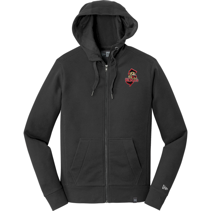 Jersey Shore Wildcats New Era French Terry Full-Zip Hoodie