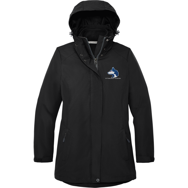 Pittsburgh Huskies Ladies All-Weather 3-in-1 Jacket