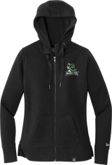 Atlanta Madhatters New Era Ladies French Terry Full-Zip Hoodie