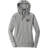 Scary Badgers New Era Ladies Tri-Blend Fleece Pullover Hoodie