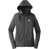 Upland Country Day School New Era Ladies Tri-Blend Fleece Full-Zip Hoodie