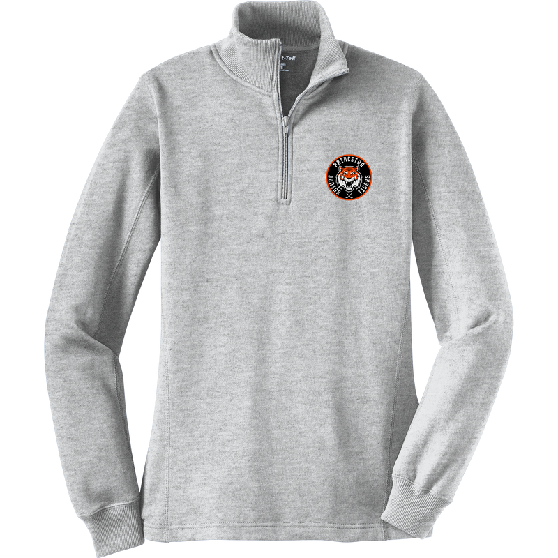 Princeton Jr. Tigers Ladies 1/4-Zip Sweatshirt