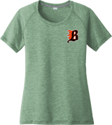 Philadelphia Blazers Ladies PosiCharge Tri-Blend Wicking Scoop Neck Raglan Tee