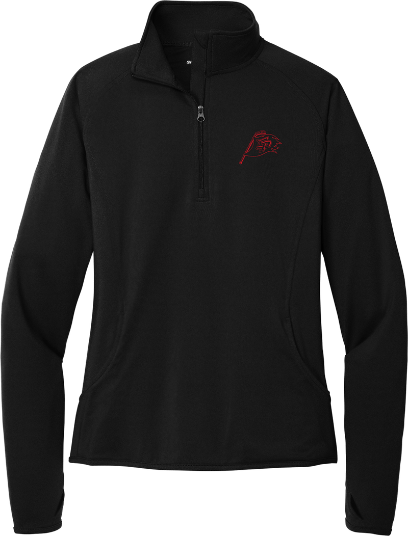 South Pittsburgh Rebellion Ladies Sport-Wick Stretch 1/4-Zip Pullover