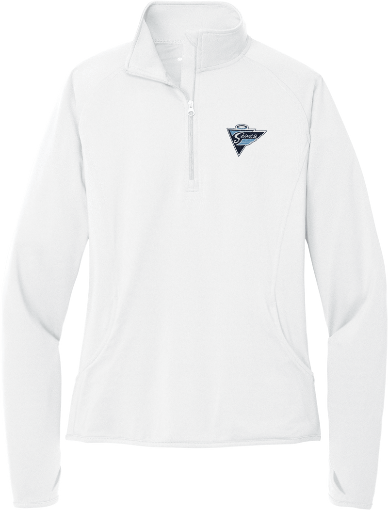 Ramapo Saints Ladies Sport-Wick Stretch 1/4-Zip Pullover