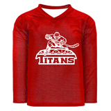 NJ Titans 2011 Adult Goalie Reversible Practice Jersey