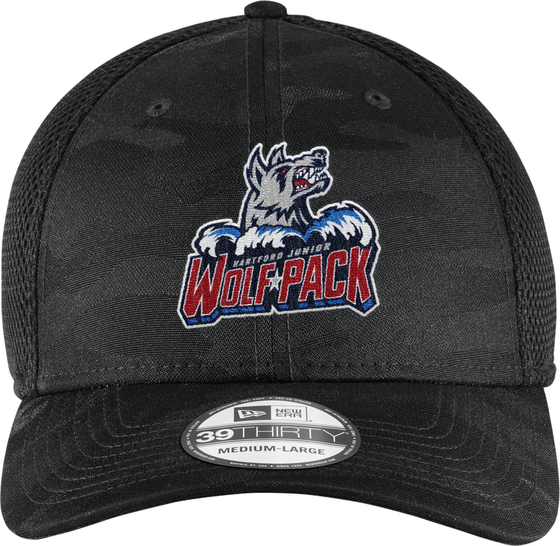 Hartford Jr. Wolfpack New Era Tonal Camo Stretch Tech Mesh Cap