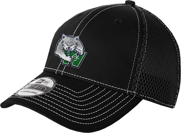 Woodbridge Wolfpack New Era Stretch Mesh Contrast Stitch Cap
