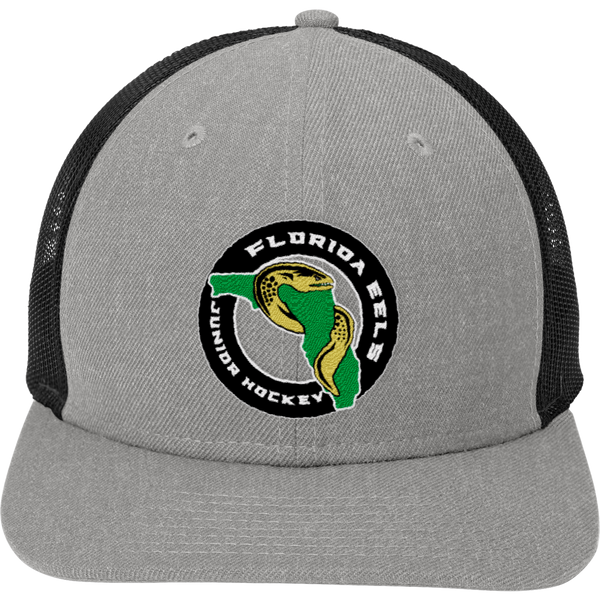 Florida Eels New Era Snapback Low Profile Trucker Cap