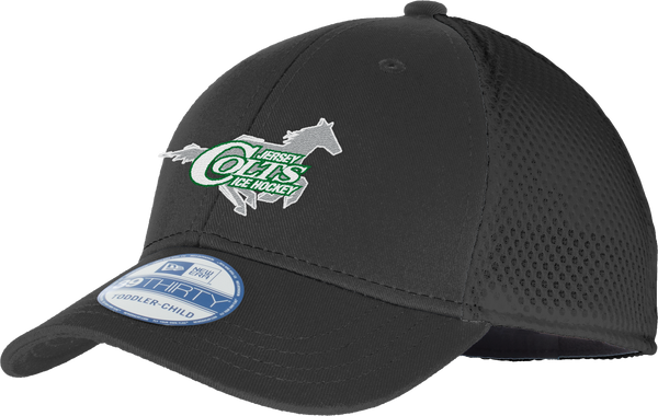 NJ Colts New Era Youth Stretch Mesh Cap