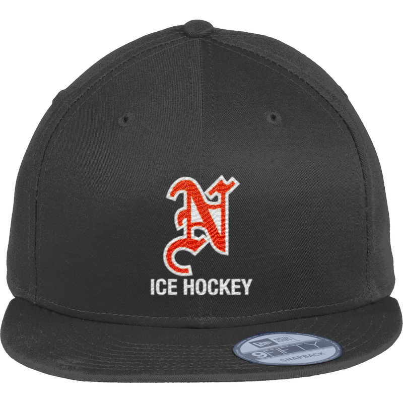 Midd North Hockey New Era Flat Bill Snapback Cap