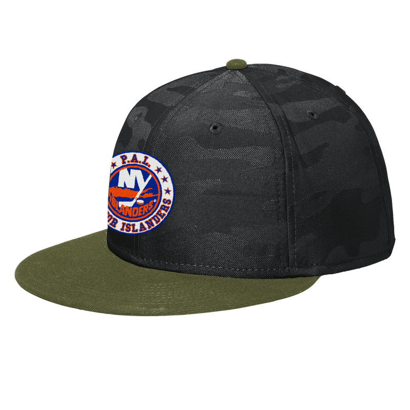 PAL Jr. Islanders New Era Camo Flat Bill Snapback Cap