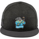 Atlantic City Seals New Era Shadow Heather Striped Flat Bill Snapback Cap