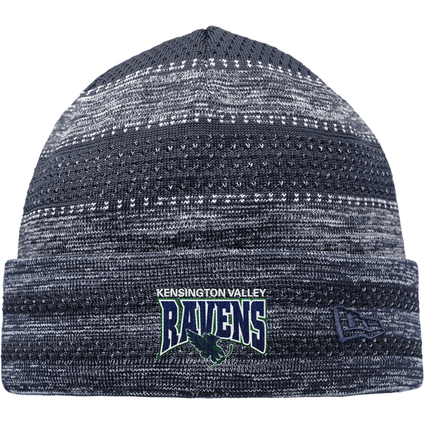 Kensington Valley Ravens New Era On-Field Knit Beanie