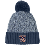 NY Stars New Era Marled Knit Pom Beanie