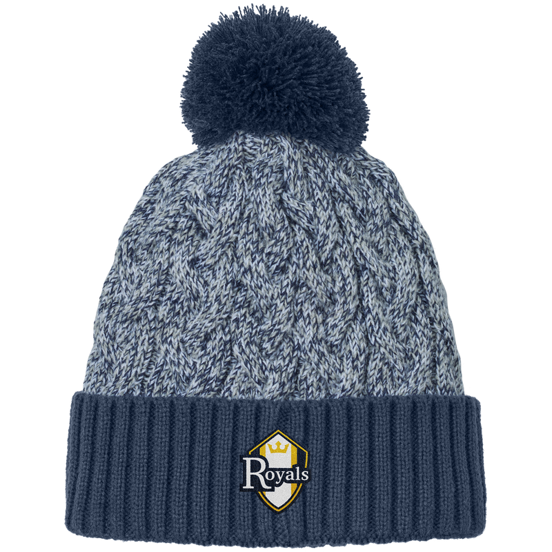 Royals Hockey Club New Era Marled Knit Pom Beanie