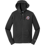 Metro Jr. Jets New Era French Terry Full-Zip Hoodie