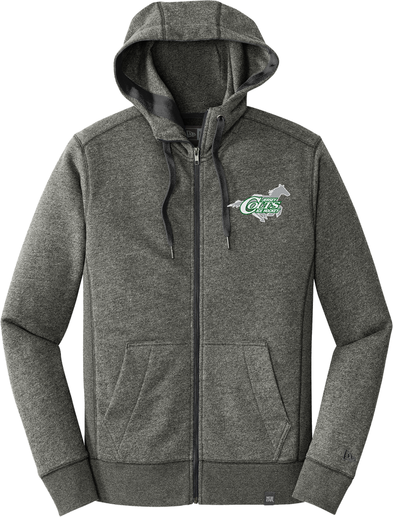 NJ Colts New Era French Terry Full-Zip Hoodie