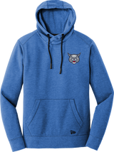 CT Bobcats New Era Tri-Blend Fleece Pullover Hoodie