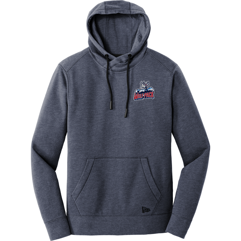 CT Wolfpack South New Era Tri-Blend Fleece Pullover Hoodie